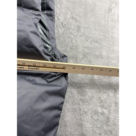 Nike Puffer Vest Mens Medium Gray Loose Fit Synthetic Fill Pockets FB7373-068 - Picture 9 of 11